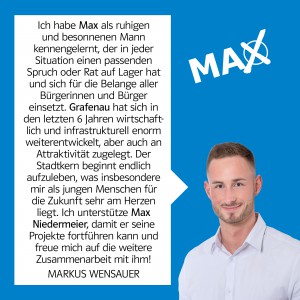 #fürMaxNiedermeier