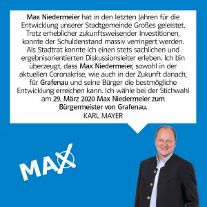 #fürMaxNiedermeier