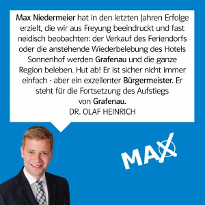 #fürMaxNiedermeier